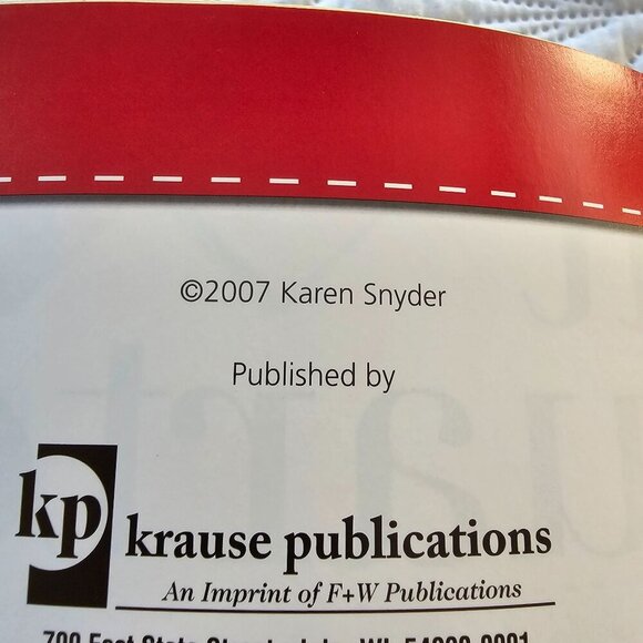 Fat Quarter Fun By Karen Snyder Quilting Book 2007 Krause Publications - Picture 3 of 9